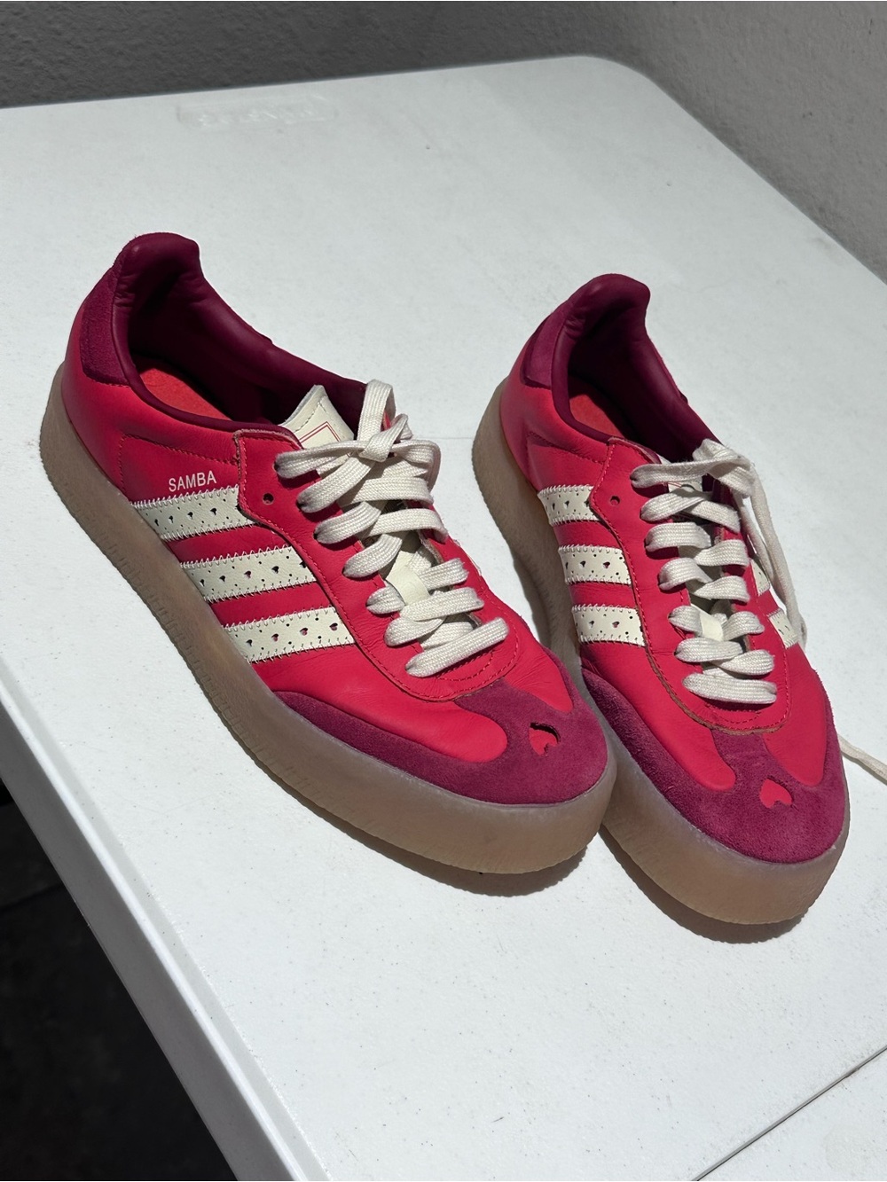 Adidas Samba valentines sneaker sz 9
